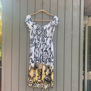 Lightweight, cool and comfortable, floral dress